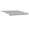 vidaXL Tenda da Sole Grigio chiaro 300 x 250 x 165 cm Poliestere