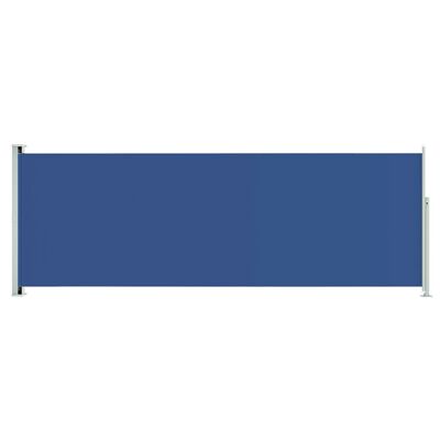 vidaXL Tenda Laterale Retrattile per Patio 220x600 cm Blu