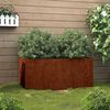 vidaXL Fioriera 62x30x29 cm Acciaio Corten