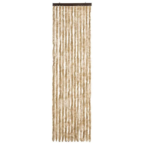 vidaXL Zanzariera Beige 56x200 cm Ciniglia