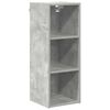 vidaXL Armadio pensile Grigio cemento 30 x 29,5 x 80 cm