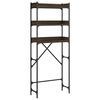 vidaXL Scaffale per Lavatrice Rovere Marrone 67x25x163 cm Multistrato