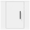 vidaXL Mobili Porta TV a Parete 2 pz Bianco 40x34,5x40 cm