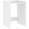 vidaXL Mobiletto per lavatrice Bianco 67,5 x 62 x 97 cm