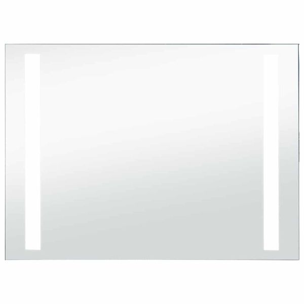 vidaXL Specchio da Parete a LED per Bagno 100x60 cm