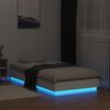 vidaXL Giroletto con LED Bianco 90x190 cm