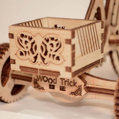 Wood Trick Kit per Modellino in Scala Legno Bicicletta