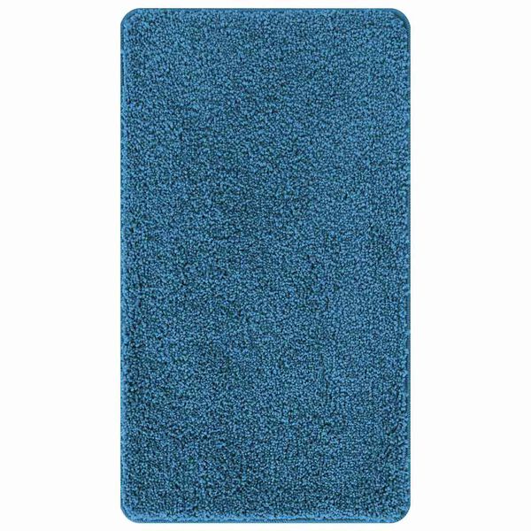 vidaXL Tappetino da bagno antiscivolo Blu 70 x 120 cm PP