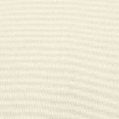vidaXL Cuscini per Sedia 6 pz Bianco Crema 50x50x7cm in Tessuto Oxford