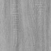 vidaXL Comodino Grigio Sonoma 40x30x30 cm in Legno Multistrato