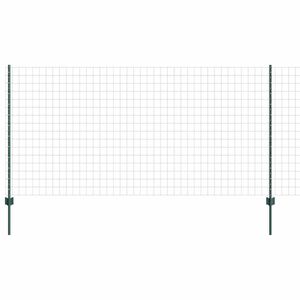 vidaXL Recinzione Euro con palo 10 x 1,2 m Acciaio rivestito in PVC
