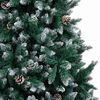 vidaXL Albero di Natale artificiale con 300 LED Verde 240 cm