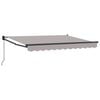 vidaXL Tenda retrattile Grigio Chiaro 3,5 x 2 m