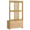 vidaXL Albero da Ingresso SANDNES 87x40x159,5 cm in Legno di Pino