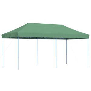 vidaXL Tenda da Festa Pieghevole Pop-Up Verde 580x292x315 cm