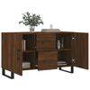 vidaXL Credenza Rovere Marrone 100x36x60 cm in Legno Multistrato