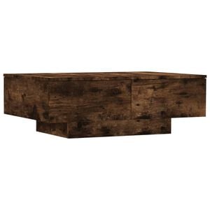 vidaXL Tavolino da Salotto Rovere Fumo 90x60x31 cm Legno Multistrato