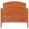 vidaXL Letto senza Materasso Marrone Cera 90x200 cm Legno di Pino