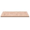 vidaXL Piano Bagno 80x40x1,5 cm Legno Massello di Faggio