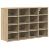 vidaXL Mobile per scarpe Rovere Sonoma 103 x 30 x 67 cm