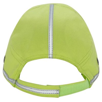 Toolpack Cappello Protettivo da Lavoro con Luce LED Verde Lime