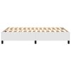 vidaXL Struttura Letto a Rete a Molle Bianco 120x200 cm in Similpelle