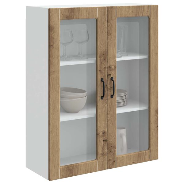 vidaXL Mobile da cucina Kalmar Rovere artigianale 80 x 31 x 100 cm