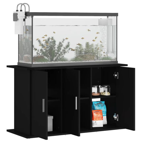 vidaXL Supporto per Acquario 101x41x58 cm in Legno Multistrato Nero