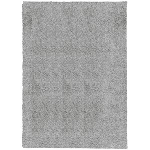vidaXL Tappeto Shaggy PAMPLONA a Pelo Lungo Moderno Grigio 200x280 cm