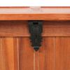 vidaXL Cassapanche 3 pz in Legno Massello di Acacia