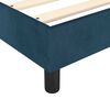 vidaXL Struttura Letto a Rete a Molle Blu Scuro 120x200 cm in Velluto