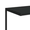vidaXL Tavolino da Salotto Nero 55x35x66 cm in Legno Multistrato