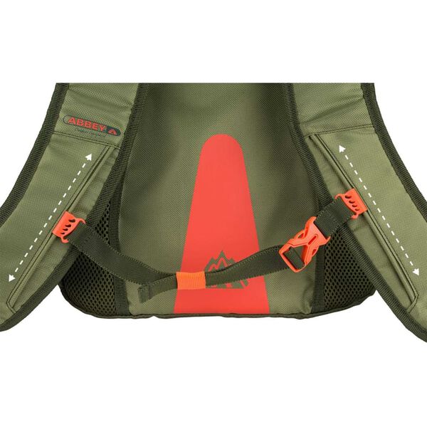 Abbey Zaino da Viaggio Sphere 35L Verde 21QB-LGO-Uni