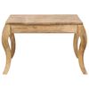 vidaXL Tavolino da Caff&egrave; in Legno Massello di Mango 110x60x40 cm