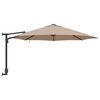 vidaXL Ombrello da giardino Talpa 248 x 248 x 148 cm
