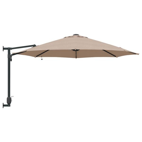 vidaXL Ombrello da giardino Talpa 248 x 248 x 148 cm