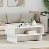 vidaXL Tavolino da salotto Bianco 80 x 46 x 35 cm Legno multistrato