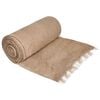 vidaXL Rete in juta per giardino 160 cm x 100 m 90 gsm 100% Juta Tossa