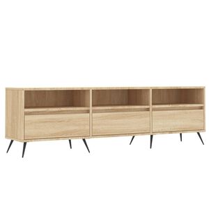 vidaXL Mobile Porta TV Rovere Sonoma 150x30x44,5 cm Legno Multistrato