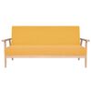 vidaXL Set di Divani 2 pz in Tessuto Giallo