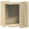 vidaXL Recinto Lettiera Gatti Rovere Sonoma 60x40x40 cm in Truciolato