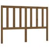 vidaXL Testiera per Letto ambra 156x4x100 cm in Legno Massello di Pino