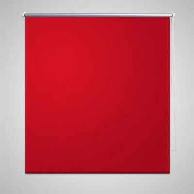 vidaXL Tenda a Rullo Oscurante 160 x 175 cm Rosso
