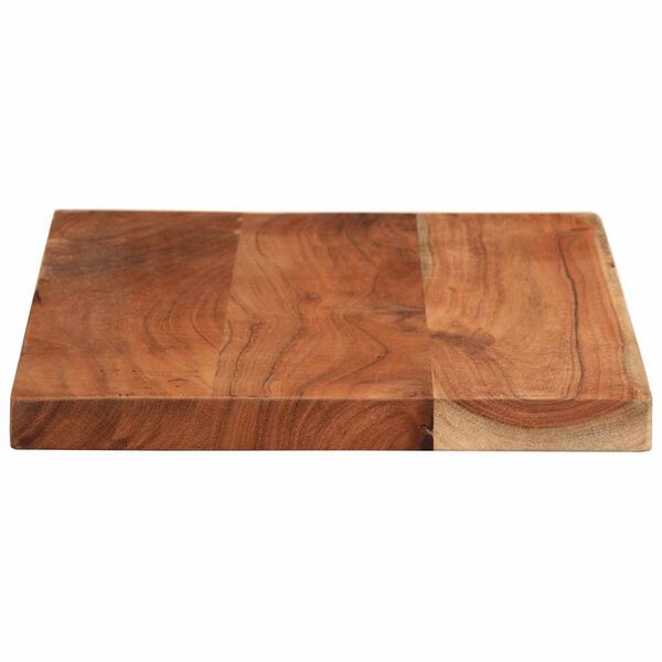 vidaXL Piano per Tavolo 40x30x2,5cm Rettangolare Legno Massello Acacia