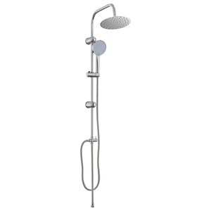 vidaXL Sistema Doccia Argento 47 x 20 x 95 cm Acciaio Inox