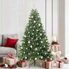 vidaXL Albero di Natale artificiale con 300 LED Verde 180 cm PE e PVC