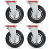 vidaXL Rotelle Girevoli 4 pz 200 mm