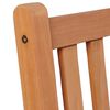 vidaXL Set da Pranzo per Giardino 5 pz in Legno Massello di Teak
