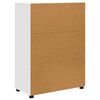 vidaXL Mobile da Bagno Bianco 72,5 x 36,5 x 100 cm Legno multistrato