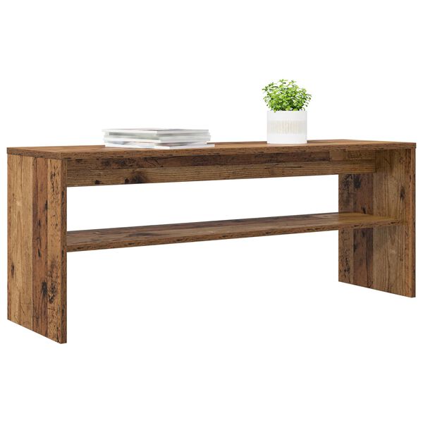 vidaXL Mobile TV Legno vecchio 100 x 30 x 40 cm Legno multistrato